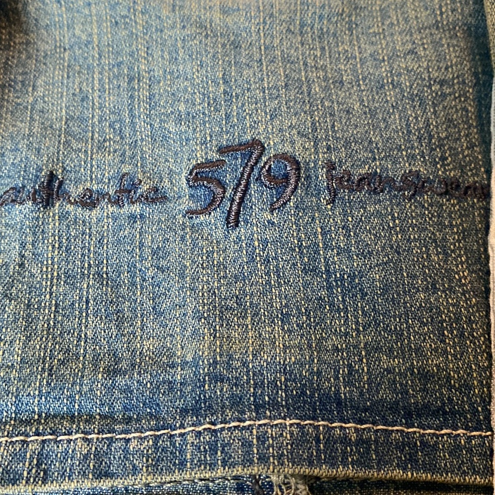 579 Double Layered Denim Vest - Picture 2 of 6